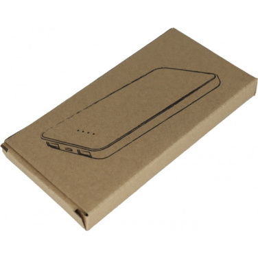 Logotrade promotional giveaway image of: Wireless charger and powerbank 8000 mAh MILAN