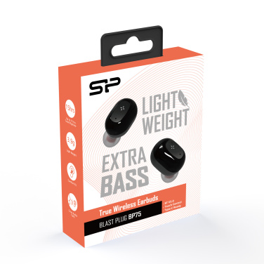 Logo trade promotional merchandise photo of: WIRLESS HEADPHONES BP80 SILICON POWER