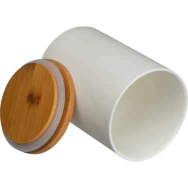 Logo trade promotional merchandise picture of: Ceramic jar NIJMEGEN 750 ml