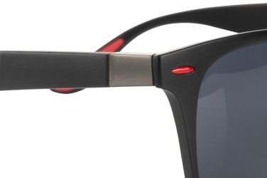 Logo trade business gifts image of: Sunglasses MAHAVELI Schwarzwolf