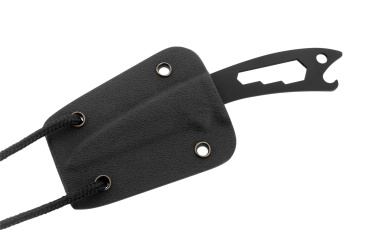 Logo trade promotional giveaways picture of: Multifunctional knife BAKO Schwarzwolf