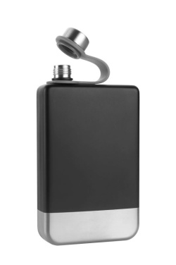 Logotrade promotional giveaways photo of: Hip flask HALTI Schwarzwolf