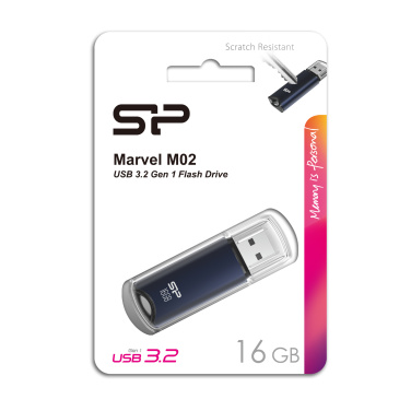 Logotrade business gift image of: Pendrive Silicon Power Marvel - M02 3.2 16GB