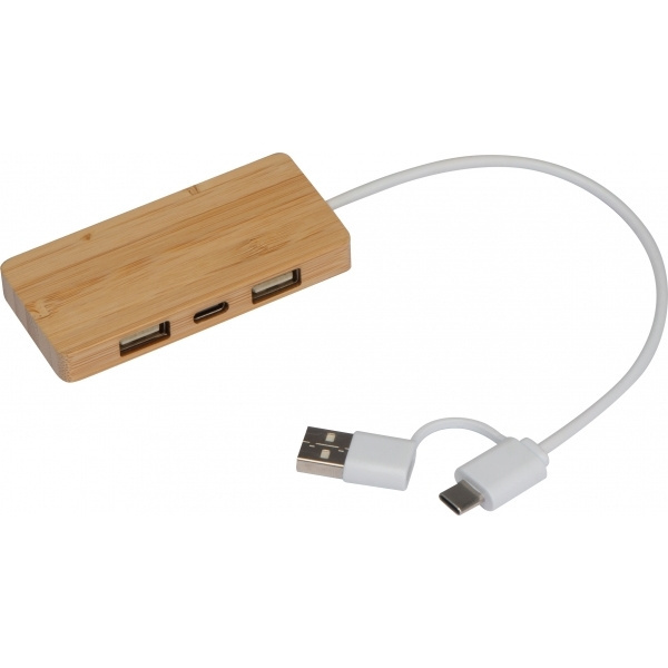 Logo trade corporate gifts image of: Hub USB rozgałęźnik KUALA LUMPUR