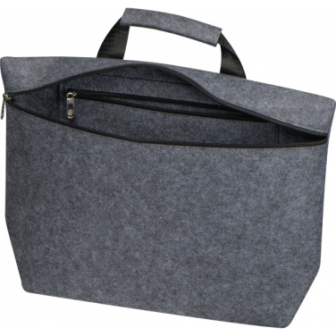 Logo trade business gifts image of: RPET Laptop Bag LUGANO