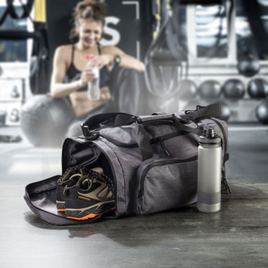 Logo trade promotional item photo of: Travel and sport bag ARARAT Schwarzwolf