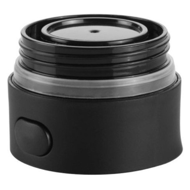 Logo trade promotional merchandise image of: Thermo mug ADRASAN 240 ml Schwarzwolf