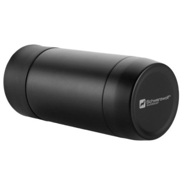 Logotrade promotional merchandise photo of: Thermo mug ADRASAN 240 ml Schwarzwolf