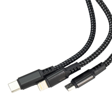 Logotrade promotional giveaways photo of: 3 in 1 cable with elighted logo Pierre Cardin