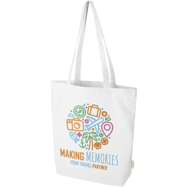 Logo trade promotional gift photo of: Orissa 270 g/m² organic tote bag 10L