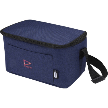 Logo trade advertising products image of: Tundra 6-can GRS RPET cooler bag 5L