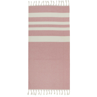 Logo trade corporate gift photo of: Anders hammam towel 147 x 75.5 cm
