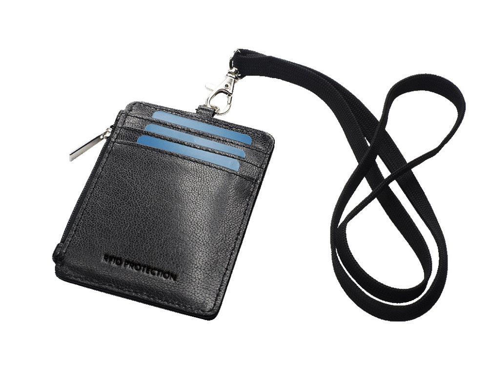 Logo trade promotional gifts image of: ID card holder with lanyard 170805200