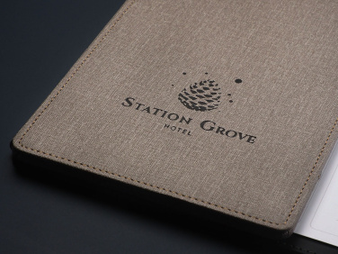 Logo trade corporate gifts image of: Hotel desk pad 159732100