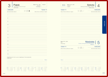 Logotrade corporate gift picture of: Calendar 641131