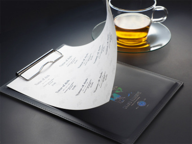 Logo trade corporate gifts image of: Clipboard menu 1027094