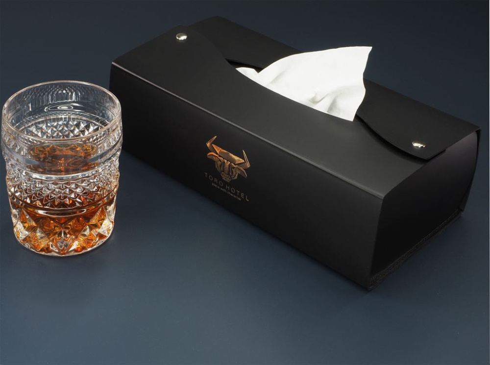 Logo trade promotional merchandise photo of: Tissue box 1156094