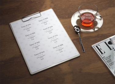 Logo trade promotional items picture of: Clipboard menu 1121119