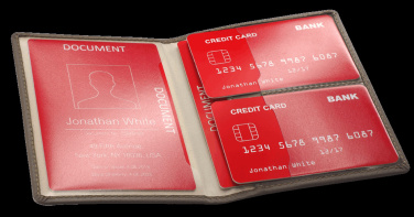 Logo trade corporate gifts picture of: RFID document wallet 611131
