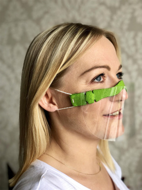 Logotrade promotional merchandise photo of: HESTIA clear face shield-mask for mouth and nose 1452162