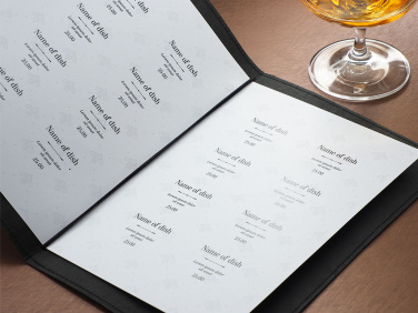 Logo trade advertising product photo of: Menu cover Ambiente 1181265