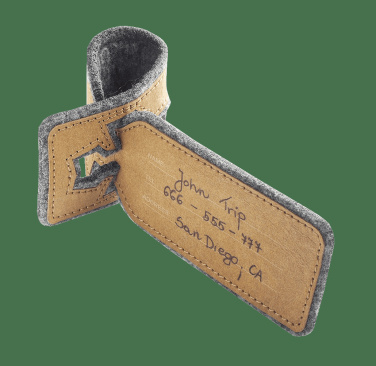 Logotrade promotional merchandise picture of: Luggage tag 969140