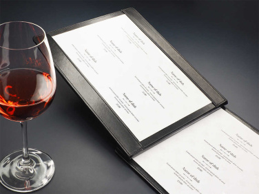 Logo trade promotional giveaways image of: Menu cover 1083270