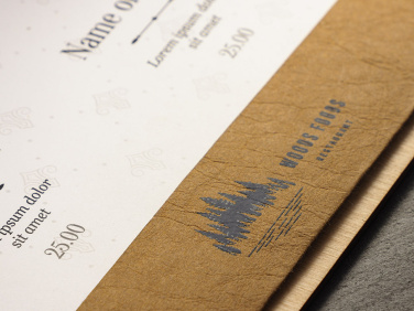 Logo trade promotional giveaways image of: Menu pad 1668121