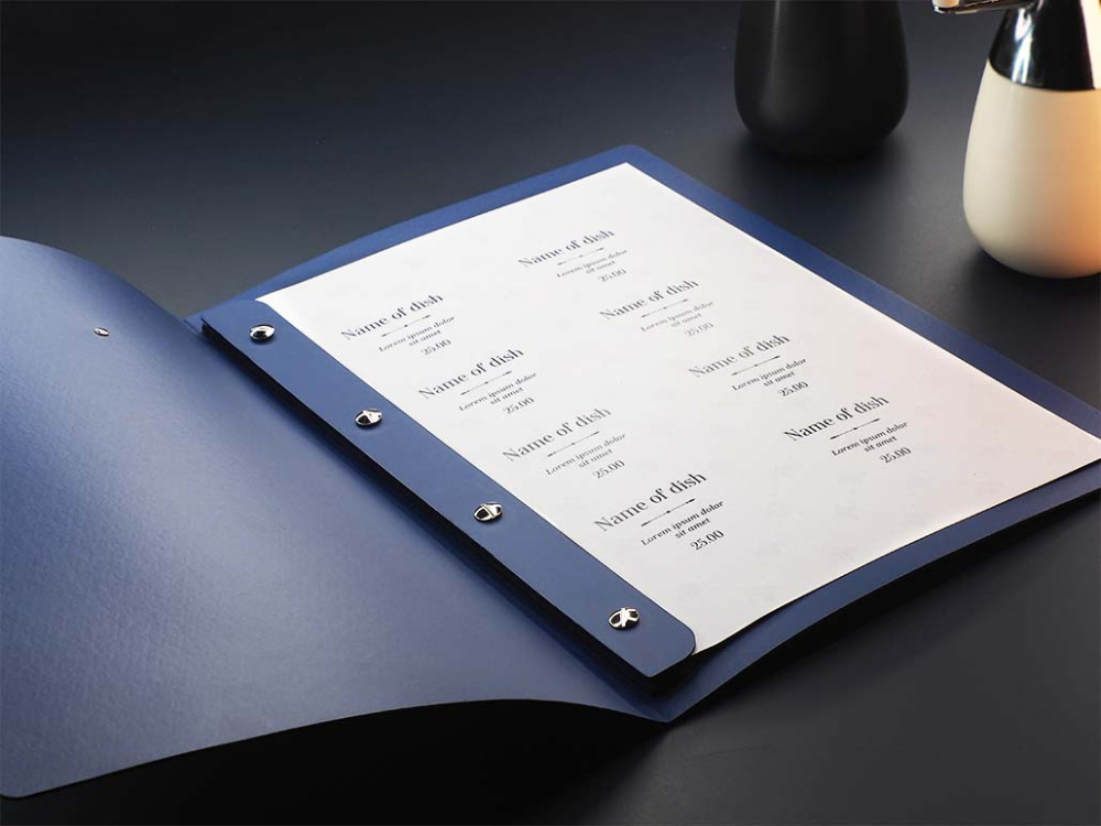 Logotrade business gifts photo of: Menu cover 1619243