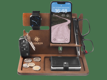 Logo trade promotional giveaway photo of: Wooden organiser 2016121