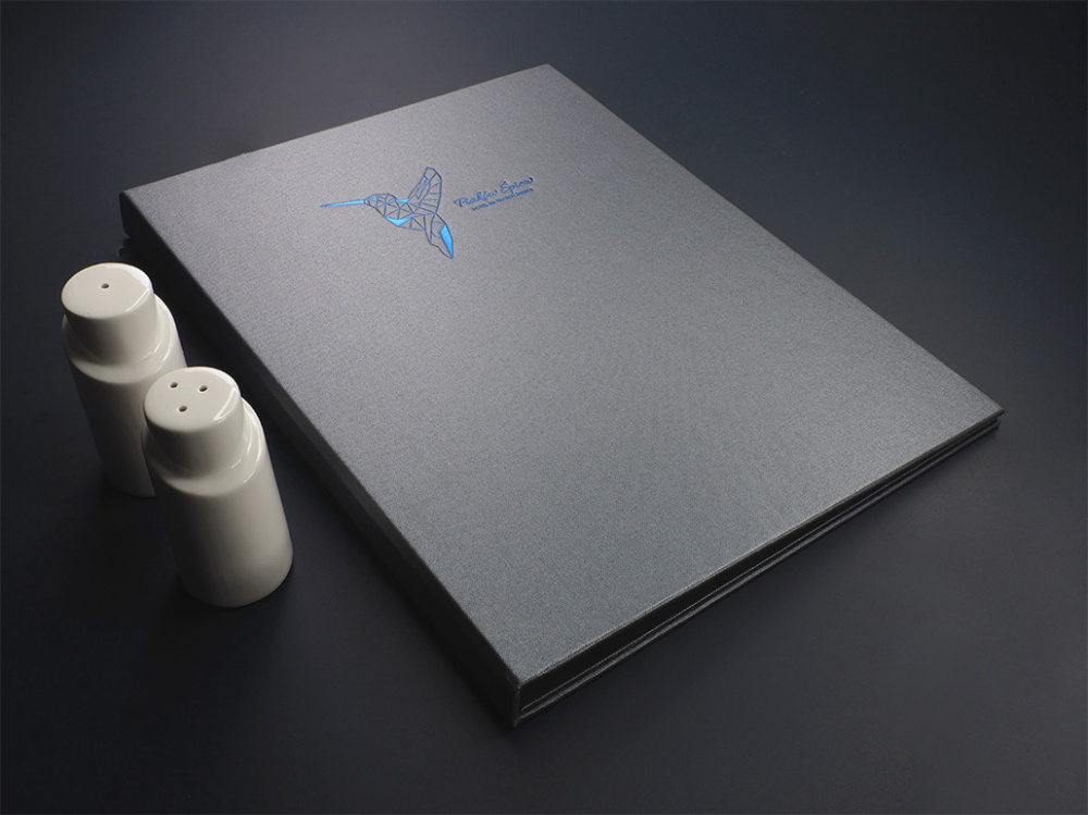 Logo trade promotional items image of: Menu cover 1804280