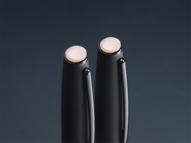 Logotrade promotional merchandise image of: Opal stone Pen set 1286036