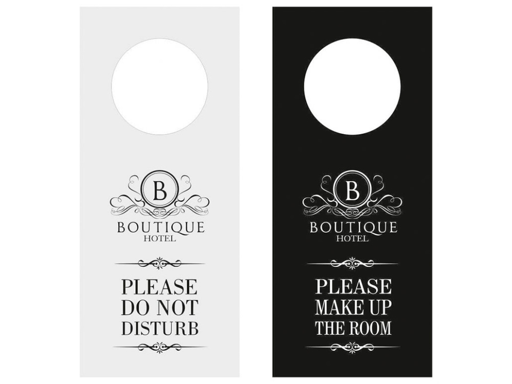 Logotrade business gifts photo of: DND door sign 1007117