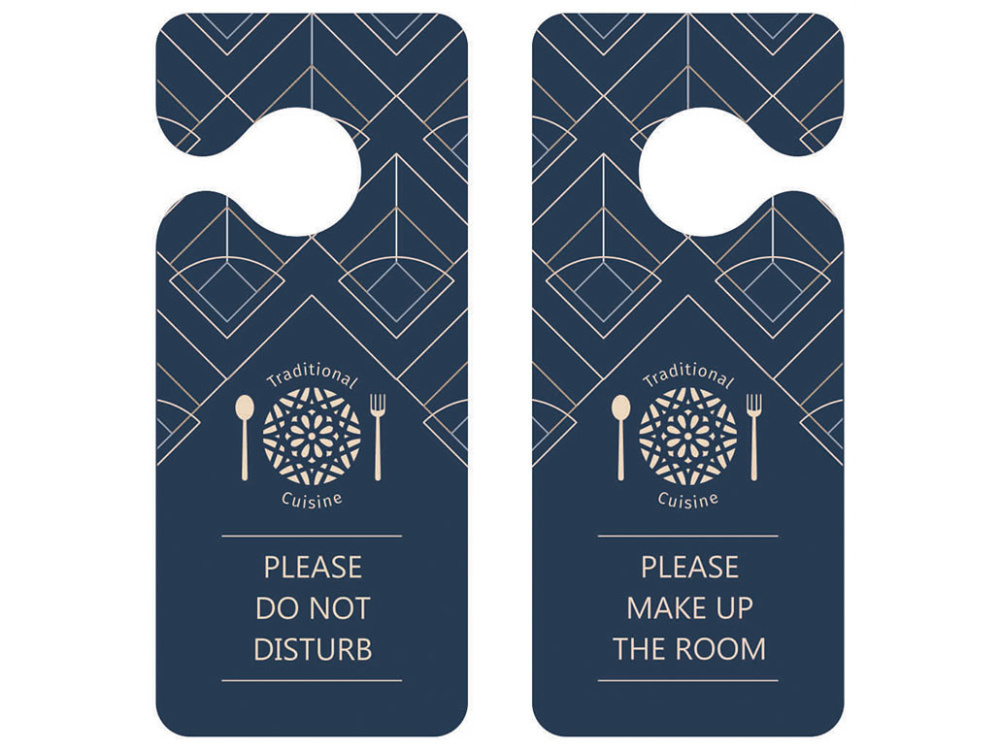 Logo trade advertising products picture of: DND door sign 1159117