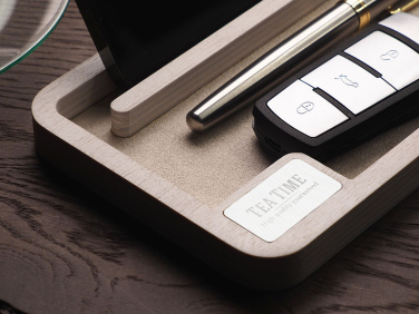 Logo trade business gift photo of: Wooden desk organiser 1818121