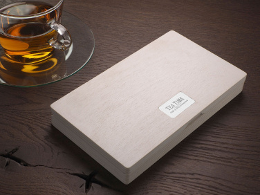 Logotrade promotional item image of: Wooden bill box 1816121