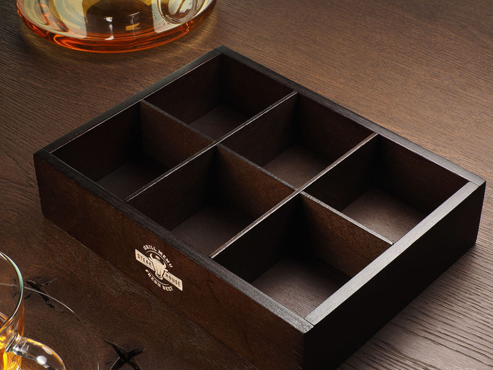 Logo trade advertising products image of: Wooden box 1870121