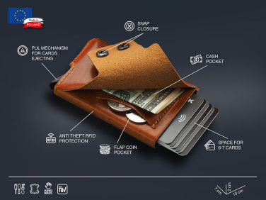 Logo trade promotional giveaways picture of: RFID wallet 545141