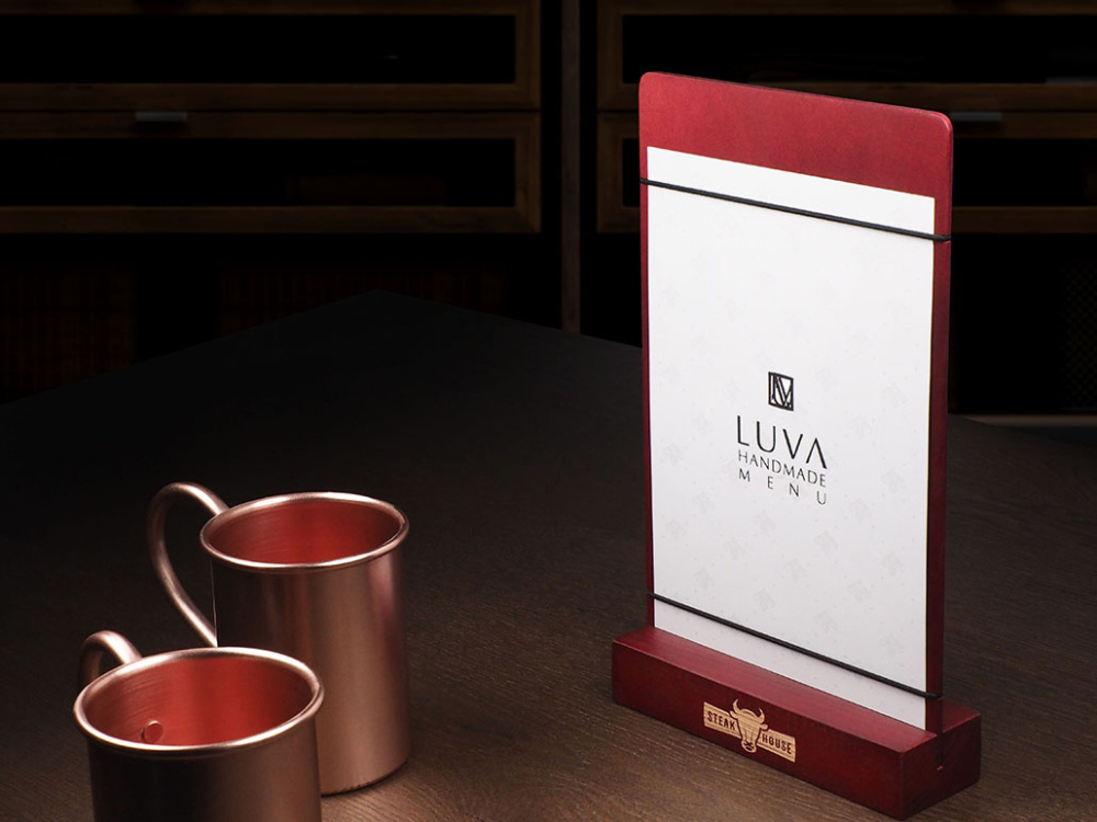 Logo trade promotional merchandise image of: Promo menu 1867121