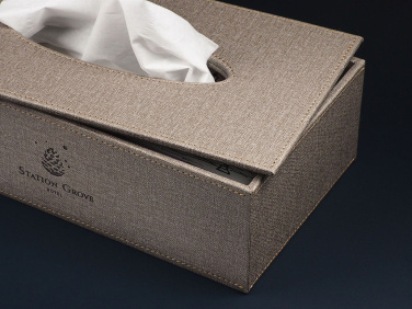 Logo trade promotional merchandise image of: Tissue box 992321