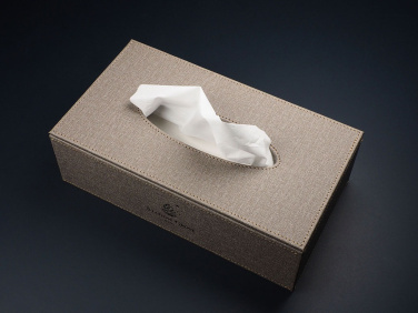 Logo trade business gifts image of: Tissue box 992321