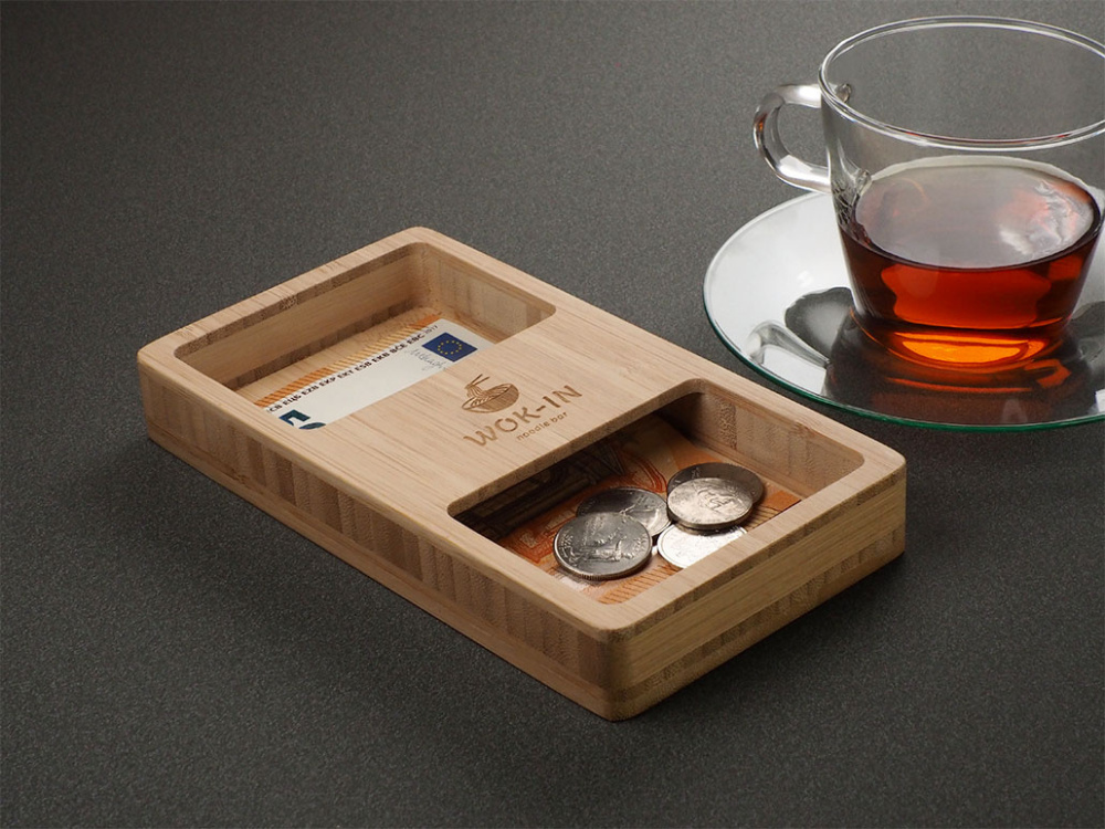 Logo trade promotional gift photo of: Wooden payer 2080292