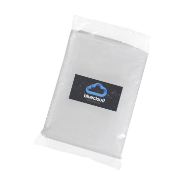 Logo trade promotional merchandise picture of: Clear poncho/raincoat