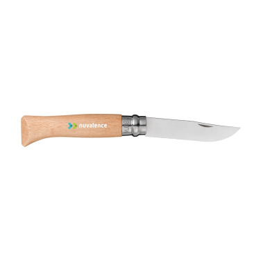 Logo trade promotional item photo of: Opinel Inox No 08 pocket knife