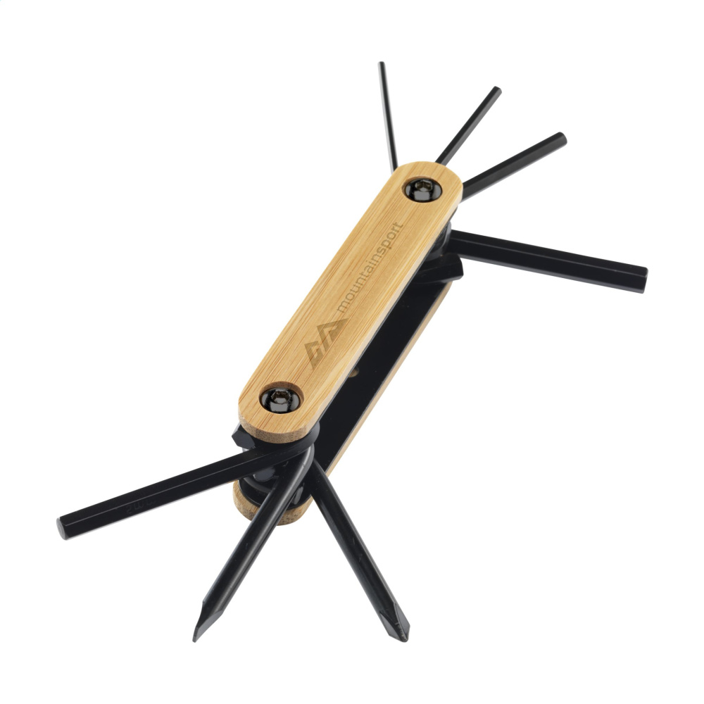 Logotrade advertising product image of: Bamboo Black Tool multi tool