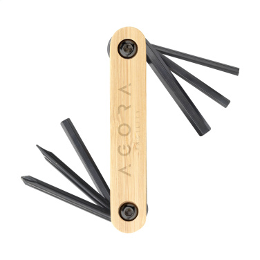 Logotrade promotional gift picture of: Bamboo Black Tool multi tool