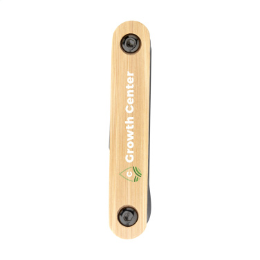 Logotrade promotional giveaway image of: Bamboo Black Tool multi tool