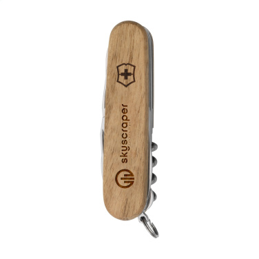 Logo trade advertising product photo of: Victorinox Huntsman Wood pocket knife