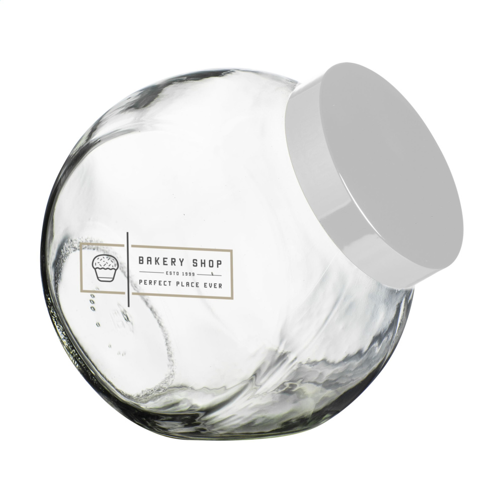 Logo trade promotional giveaways picture of: CandyStore 2 L candy jar