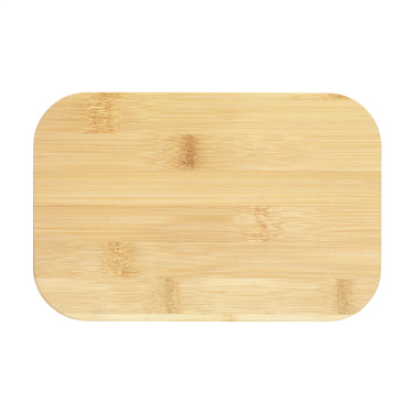 Logo trade promotional gift photo of: Midori Bamboo Lunchbox